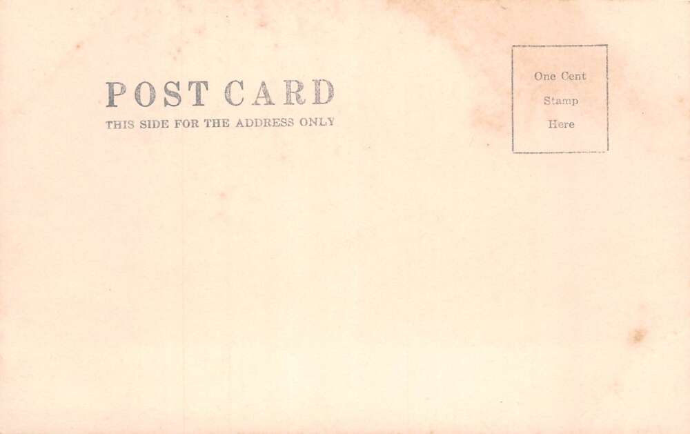 Waupaca Wisconsin Public School Real Photo Vintage Postcard AA106302 - Image 2