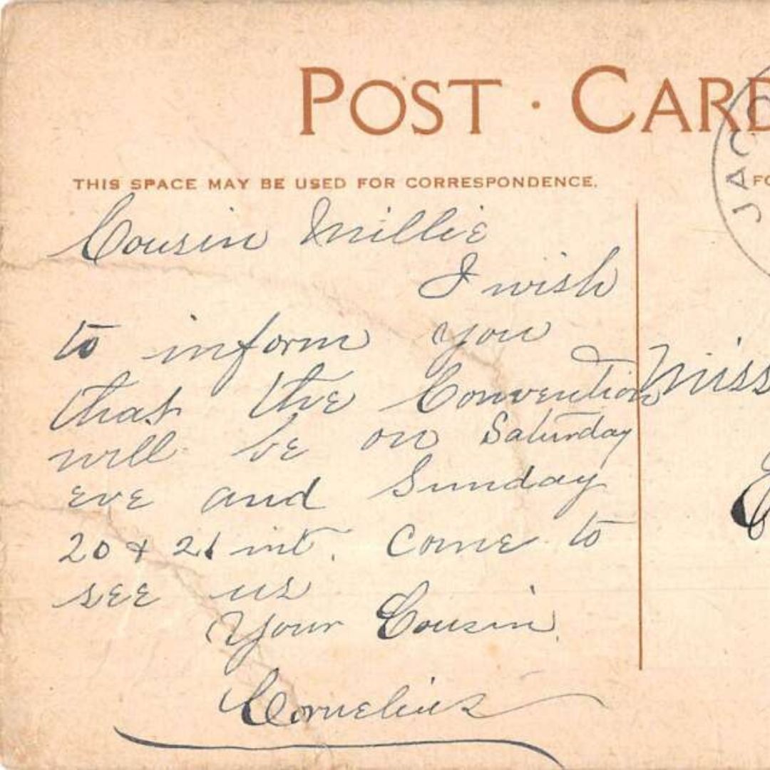 Decoding a Postcard - See What the Small Details Can Tell You