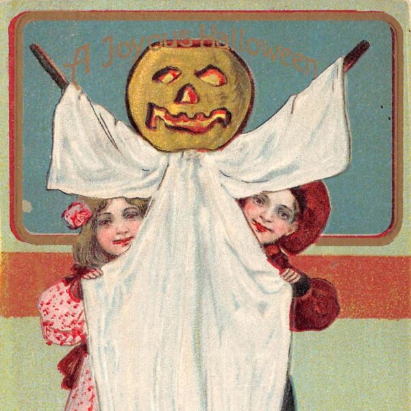vintage Halloween postcard