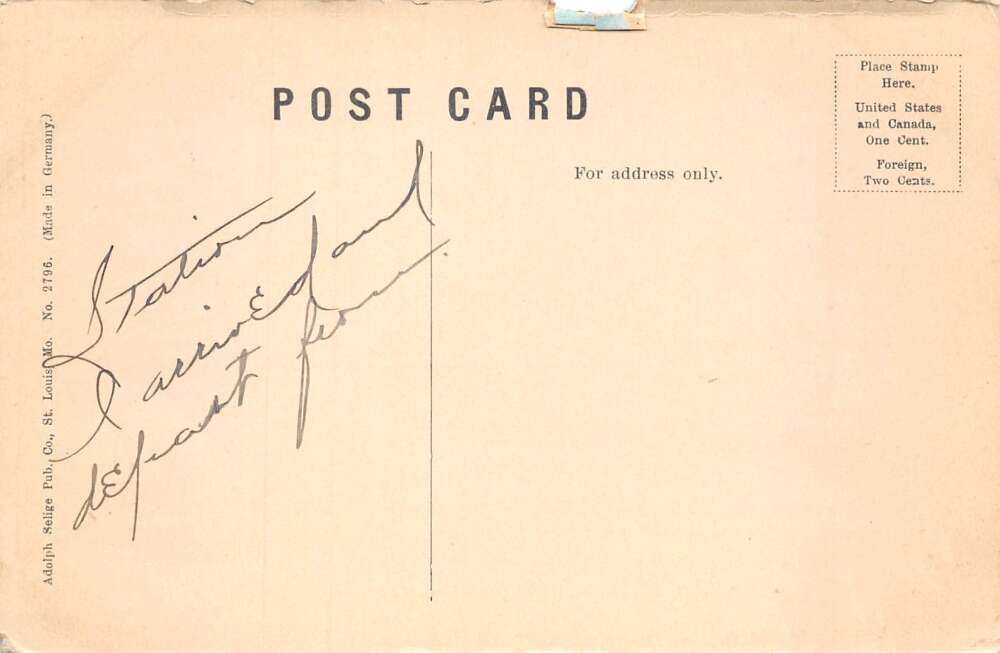 Augusta Georgia Union Passenger Train Station Vintage Postcard AA80423 - Image 2