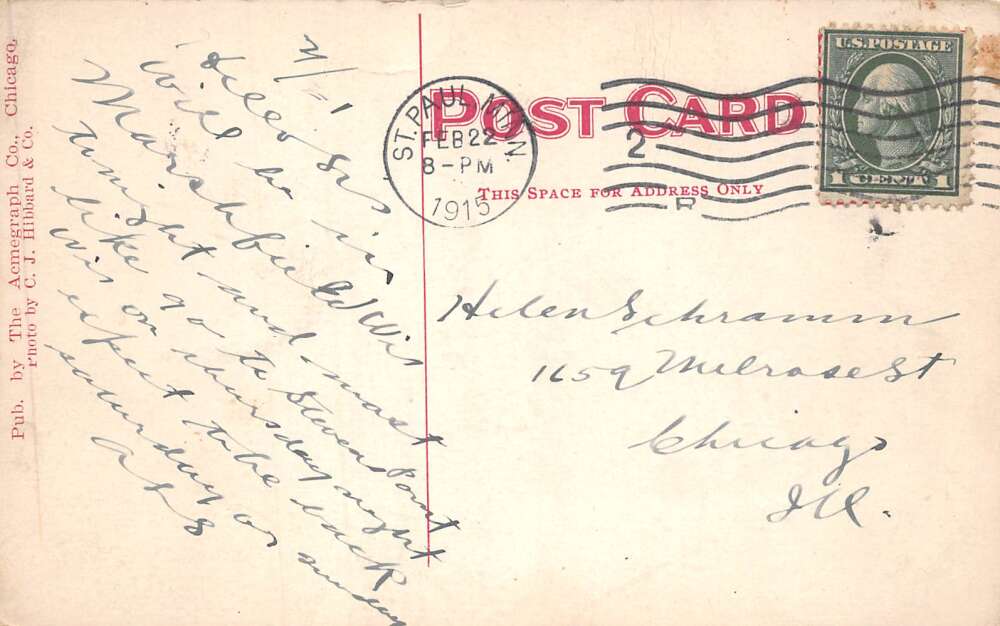 Minnepolis Minnesota Lake Minnetonka Excelsior Street Car Station PC AA80449 - Image 2