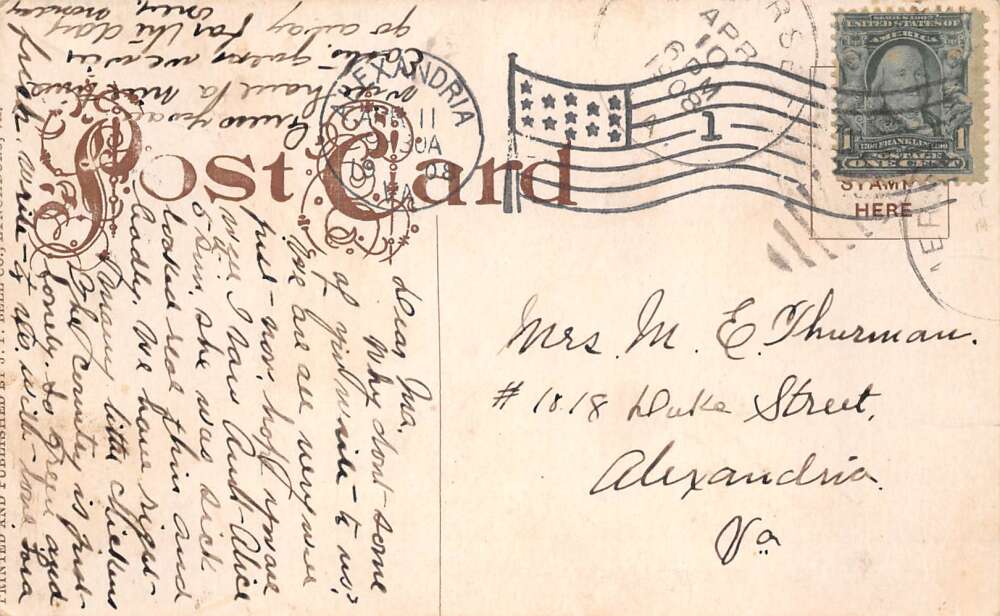 Buena Vista Virginia Birds Eye View Vintage Postcard AA80454 - Image 2