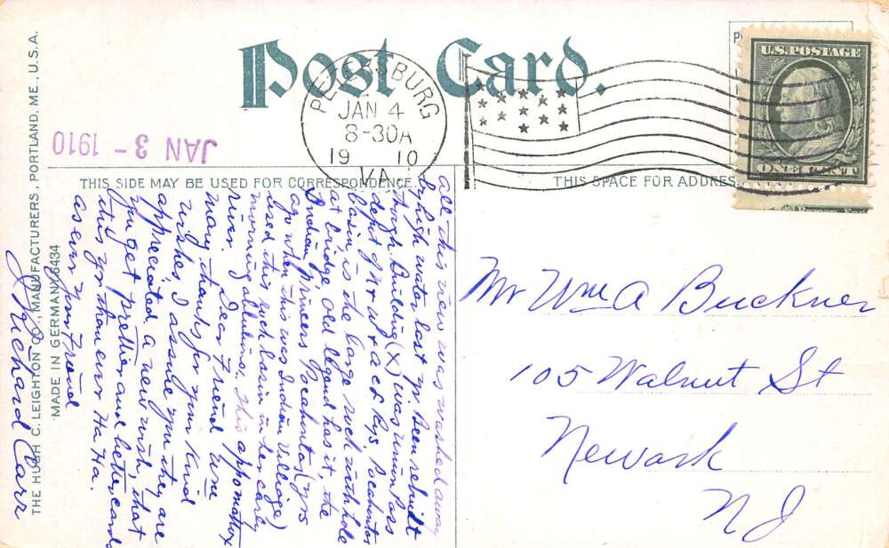 Petersburg Virginia Pochahontas Basin Vintage Postcard AA80481 - Image 2