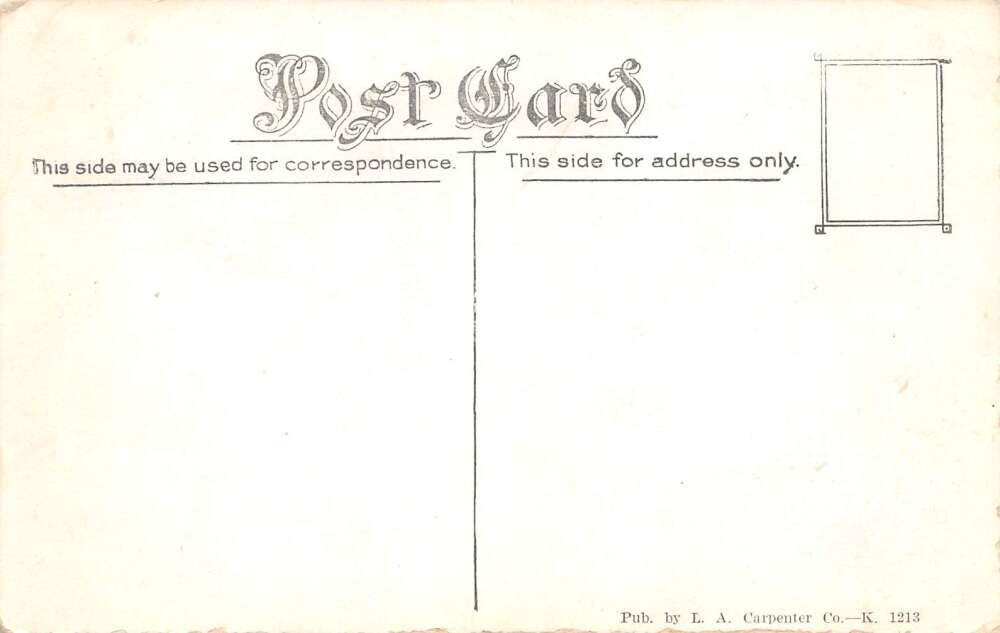 Chester Depot Vermont Old Covered Bridge, Sepia Tone Lithograph, PC U16647 - Image 2