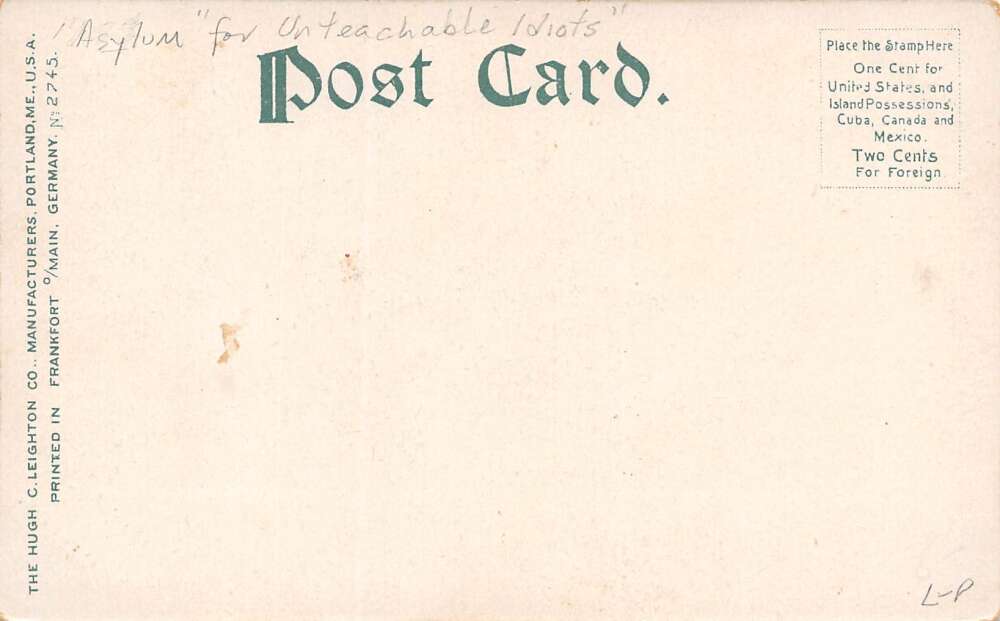 Rome New York Administration Bldg., Rome State Custodial Asylum, PC U16679 - Image 2