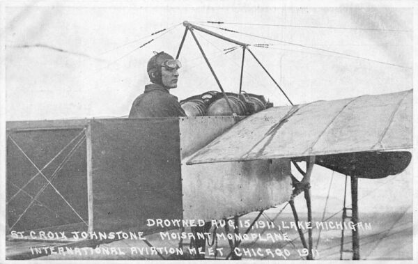 Chicago Illinois International Aviation Meet Johnstone Monoplane PC AA80799