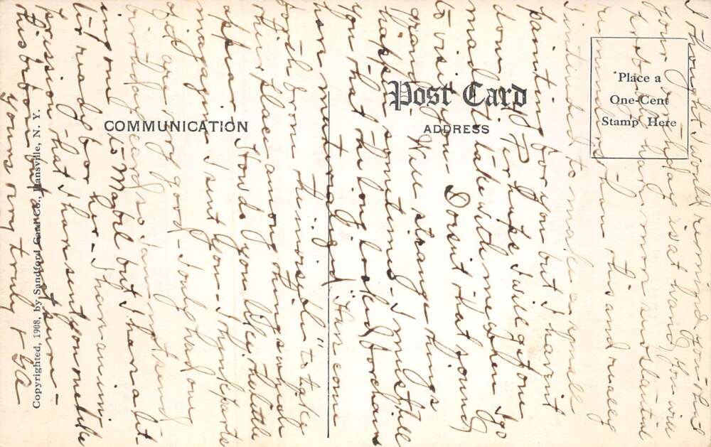 Birthday Greetings Good Wishes Swastika Vintage Postcard AA80809 - Image 2