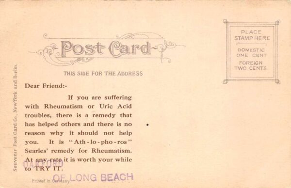New Haven Connecticut Morris Cove Birds Eye View Vintage Postcard AA80840 - Image 2