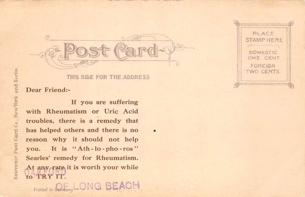 New Haven Connecticut Morris Cove Birds Eye View Vintage Postcard AA80840 - Image 2