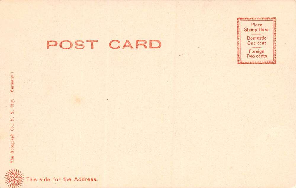 Newark New Jersey Military Park, Rotograph Co., Vintage Postcard U16849 - Image 2