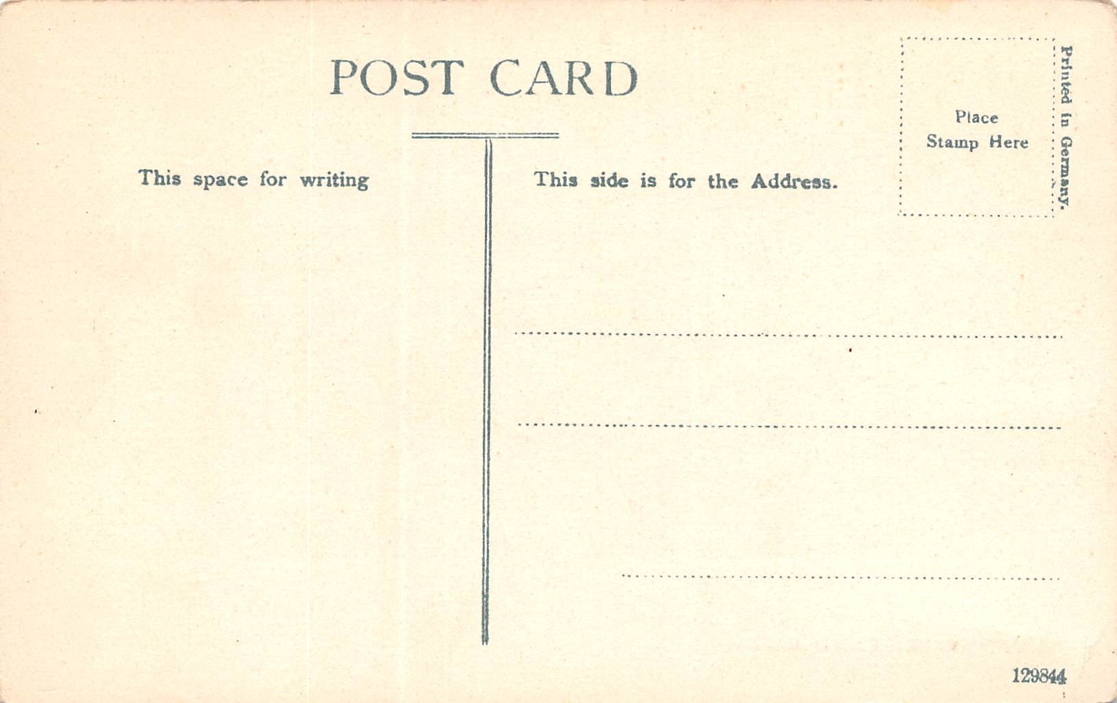 Chico California Second Street, B/W Lithograph Vintage Postcard U16958 - Image 2