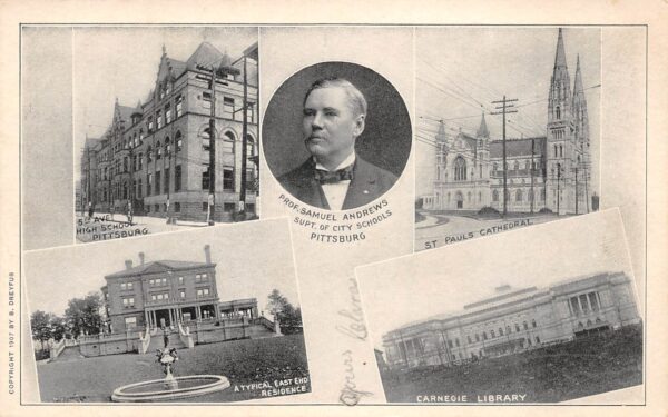 Pittsburg Pennsylvania Pittsburg Notable Places , Prof. Samuel Andrews, PC U17077