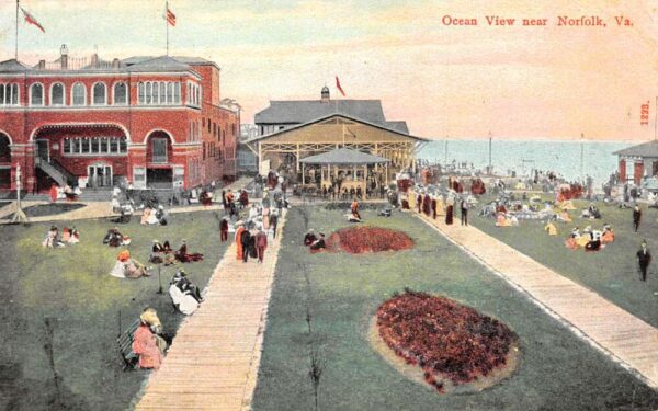 Norfolk Virignia Ocean View Park Vintage Postcard AA81200
