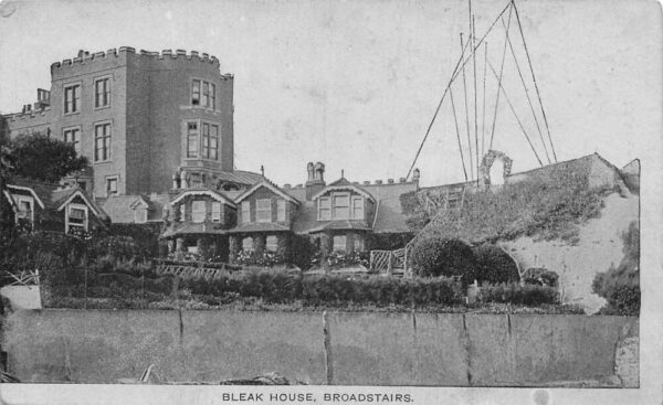 Broadstairs Kent England Bleak House Exterior View Vintage Postcard AA81217
