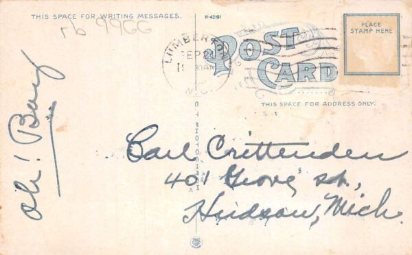 Lumberton North Carolina First Methodist Episcopal Church Postcard AA81246 - Image 2