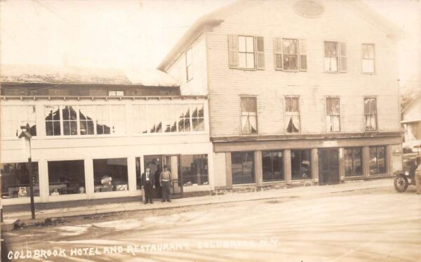 Coldbrook New York Coldbrook Hotel & Restaurant, Vintage RPPC U17108