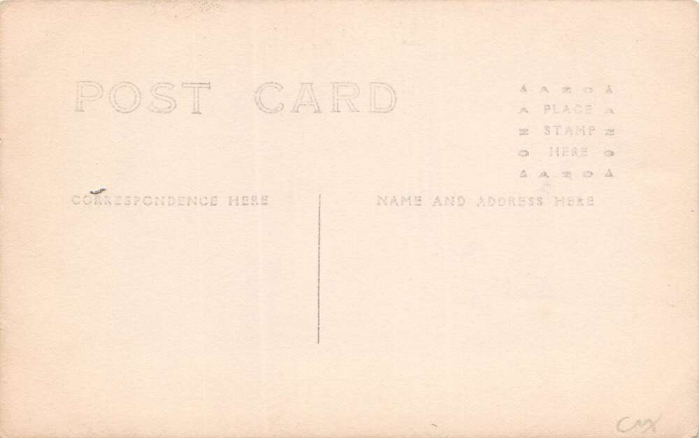 Presque Isle Maine Main St., Looking N., Real Photo Vintage Postcard U17116 - Image 2