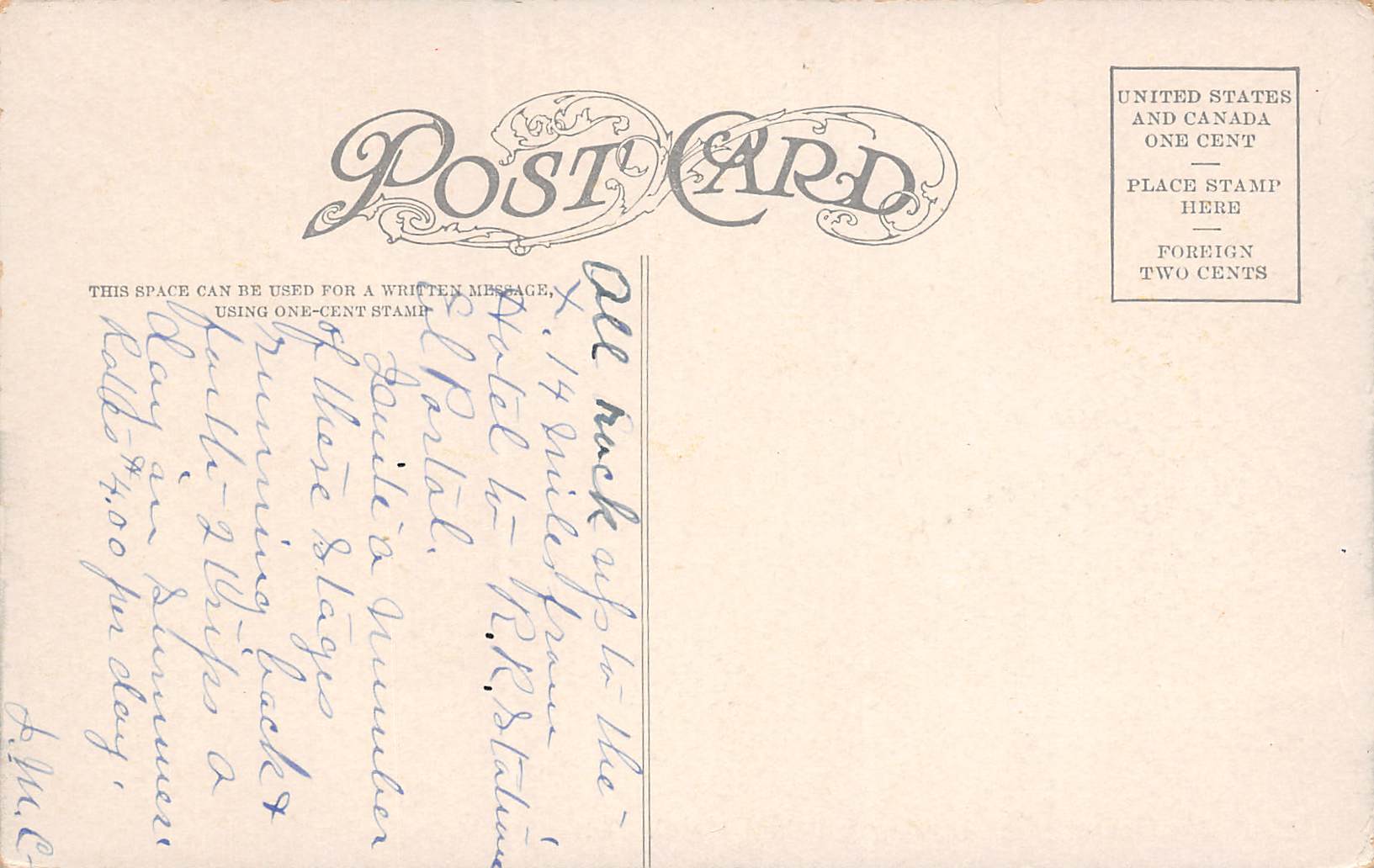 Yosemite Valley California 6 Horse Stage Leaving Sentinel Hotel, PC U17145 - Image 2