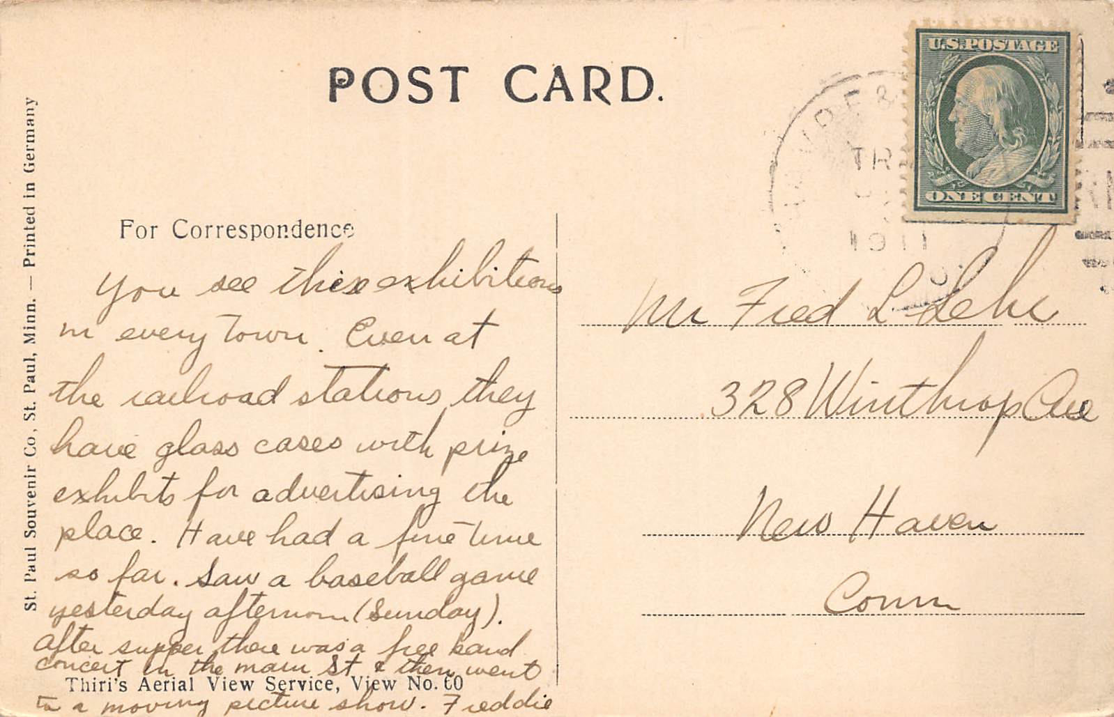 Kalispell Montana Golden Grains Of Flathead Valley, Color Lithograph PC U17169 - Image 2