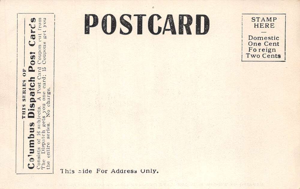 Columbus Ohio Military Parade KT Conclave Vintage Postcard AA81447 - Image 2