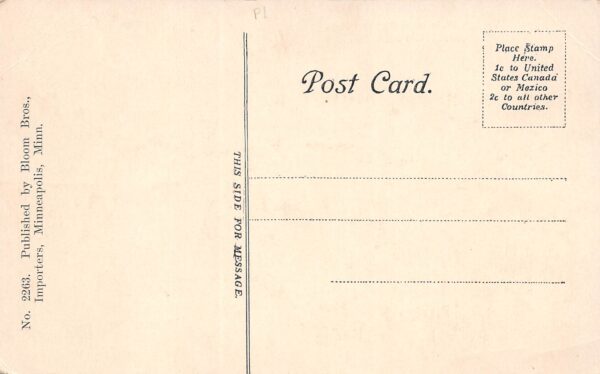 St. Cloud Minnesota Watab Pulp & Paper Plant, Color Lithograph PC U17296 - Image 2