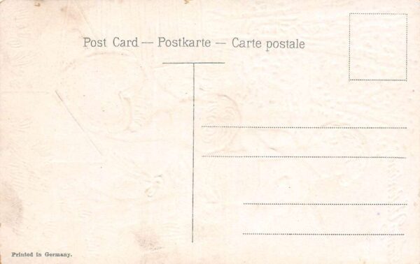To My Valentine Cupids With Hearts & Letter, Vintage Postcard U17420 - Image 2