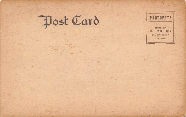 Washington Court House Ohio Rock Mills, "Photoette" Vintage Postcard U17446 - Image 2