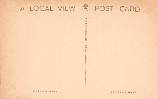 Barnegat New Jersey Barnegat Light House, B/W Lithograph Vintage Postcard U17457 - Image 2