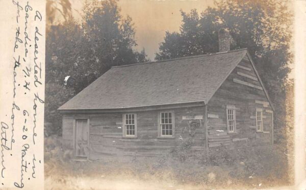 Candia New Hampshire Deserted Home Real Photo Vintage Postcard AA81538