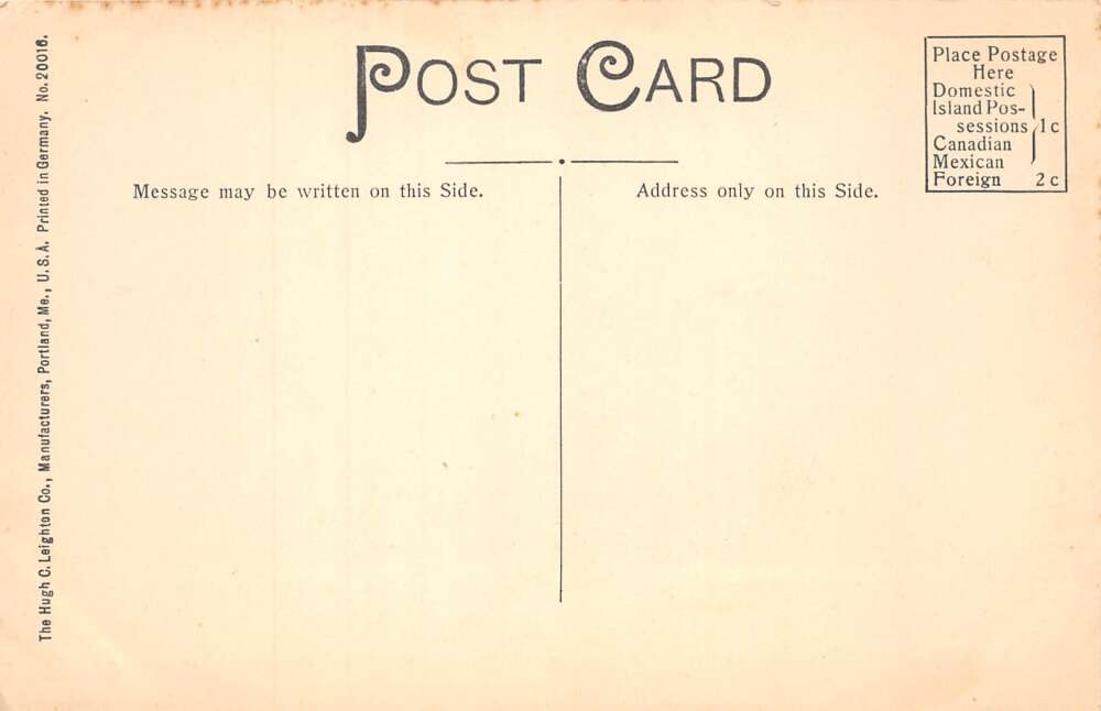 Asheville North Carolina Indian Bluff on the French Broad Postcard AA81655 - Image 2