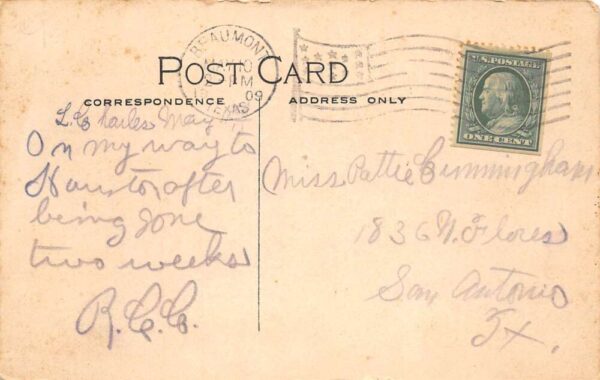 Lake Charles Louisiana Pithon's Coulee Scenic View Vintage Postcard AA81656 - Image 2
