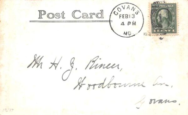 Govans Maryland Church Vintage Postcard AA85396 - Image 2