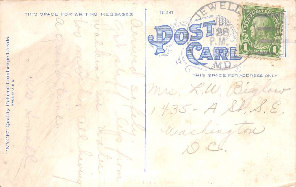 Fair Haven Maryland Covered Bridge Horses with Hay Vintage Postcard AA85420 - Image 2