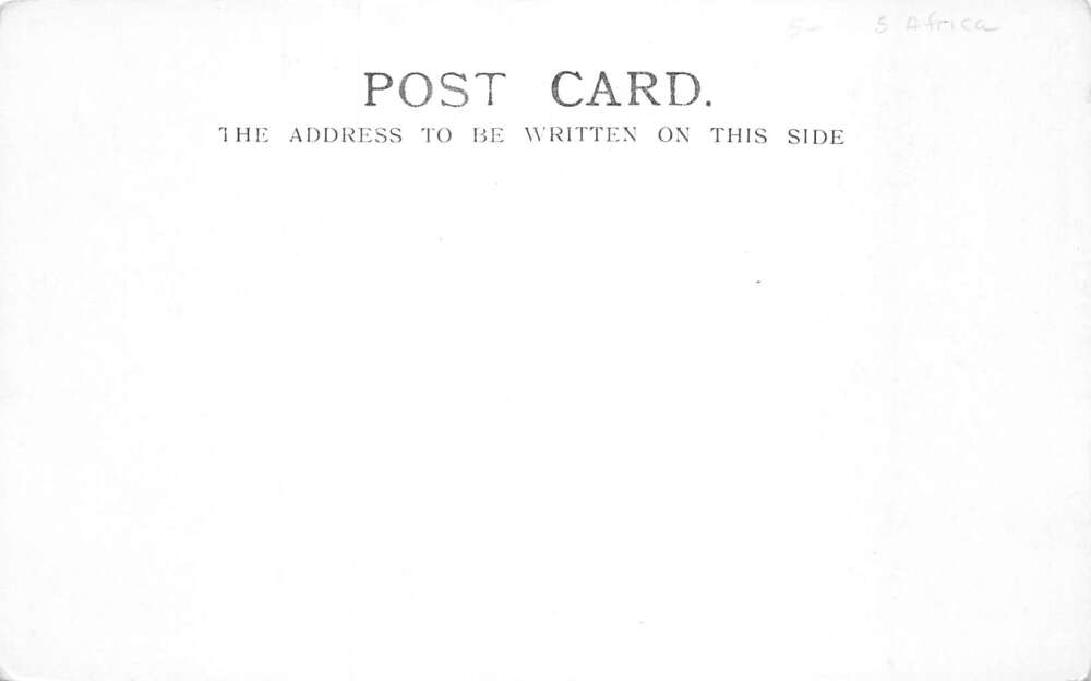 Molo South Africa Train Railroad Bridge Vintage Postcard AA85441 - Image 2