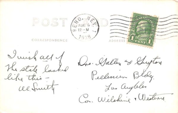Lake Tahoe California Emerald Bay View Through Pines Real Photo Postcard AA85477 - Image 2