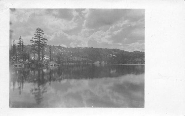 Bear Lake California Scenic View Clio Postal Used Real Photo Postcard AA85513