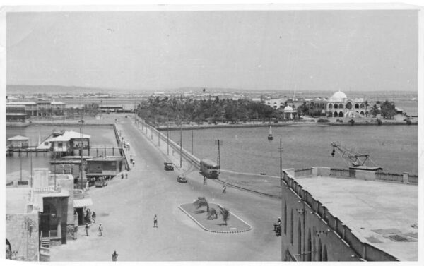 Massawa Eritrea Africa Street Scene Real Photo Vintage Postcard AA85517