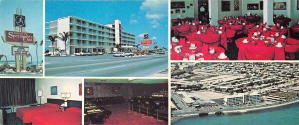 Key West Florida American Sportsmens Inn Vintage Postcard AA85531