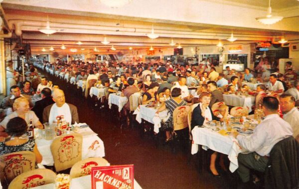 Atlantic City New Jersey Hackney's Seafood Restaurant Dining Room PC AA85532