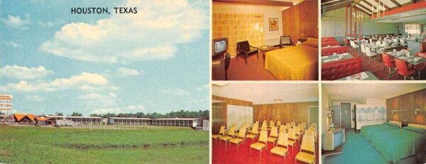 Houston Texas Howard Johnsons Motor Lodge Restaurant Extra Wide PC AA85538
