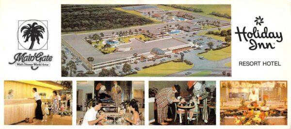 Kissimmee Florida Holiday Inn Multiview Disney World Area Extra Wide PC AA85540