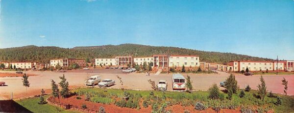Glorieta New Mexico Glorieta Baptist Assembly Extra Wide Postcard AA85546