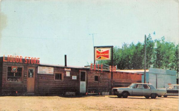 Houston Alaska Houston Lodge, Budweiser & Miller Beer Signs, PC U19798