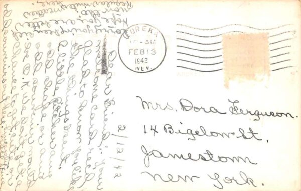 Lehman Caves Nevada The Pearly Gates Real Photo Vintage Postcard AA85734 - Image 2