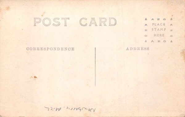 Newberry Michigan Hunting Party Men with Guns Real Photo Postcard AA85743 - Image 2