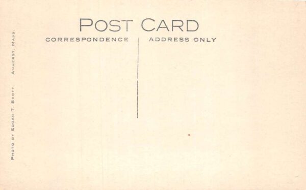 Amherst Massachusetts Post Office and Pleasant Street Real Photo PC AA85780 - Image 2