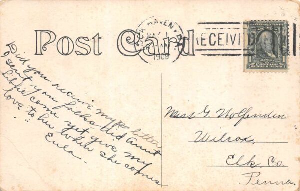 Lock Haven Pennsylvania Central State Normal School Vintage Postcard AA106416 - Image 2