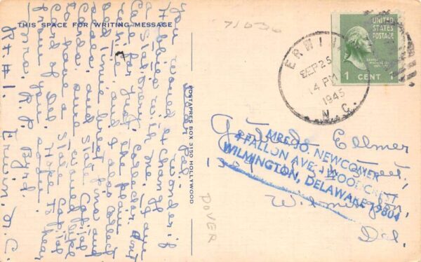 Postapuzl Puzzel Game Card Novelty Vintage Postcard AA106452 - Image 2