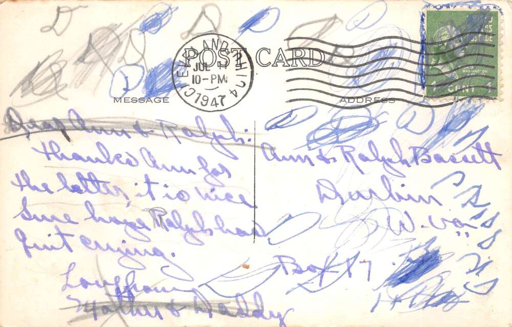 Bedford Ohio Broadway Street Scene Business District Real Photo PC AA106588 - Image 2