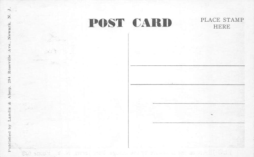 Port Jervis New York Flo Jean on the Delaware Vintage Postcard AA106627 - Image 2